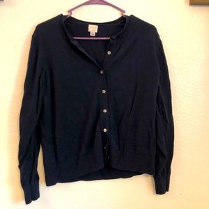 LADIES BLUE CARDIGAN